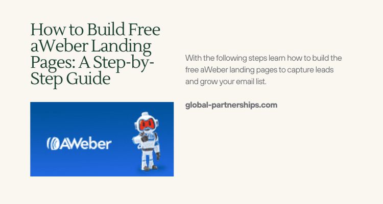 aWeber Landing Pages