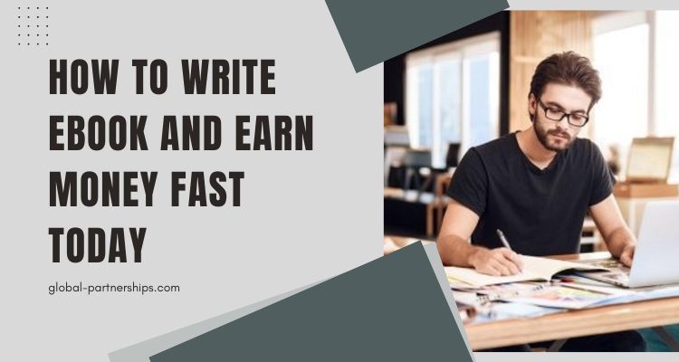 Write eBook and Earn Money